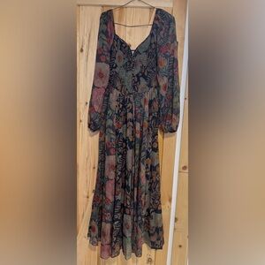 Floral Long Sleeve Dress